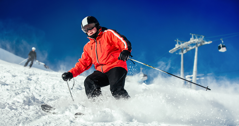Skiing at Big Bear